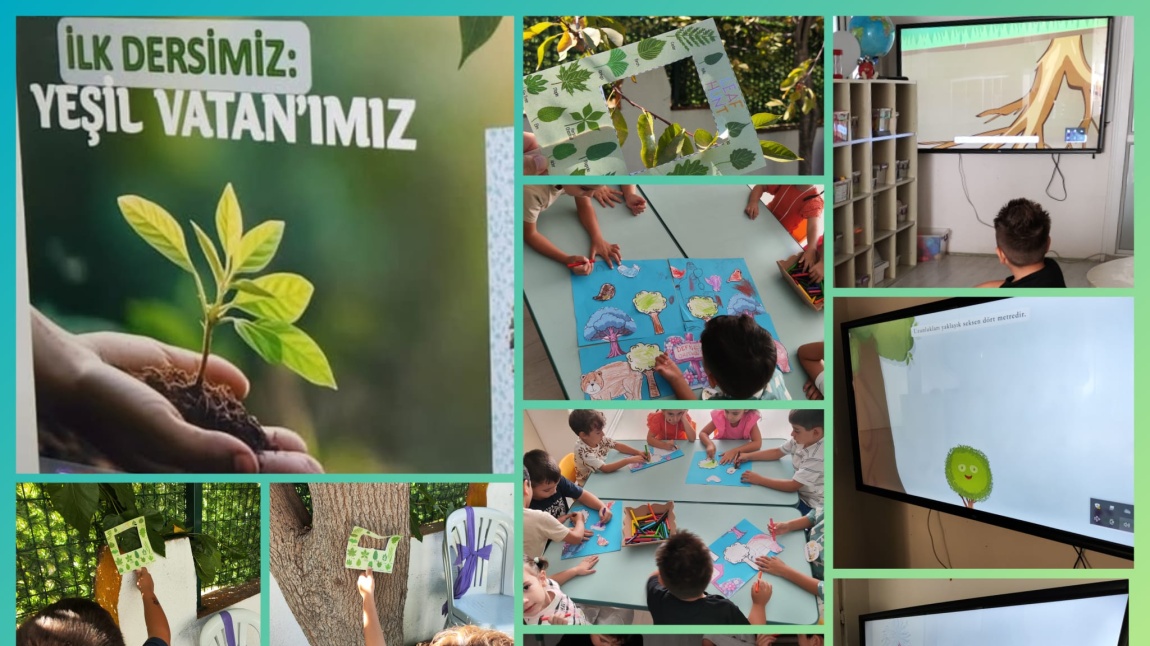 İLK DERSİMİZ: YEŞİL VATANIMIZ